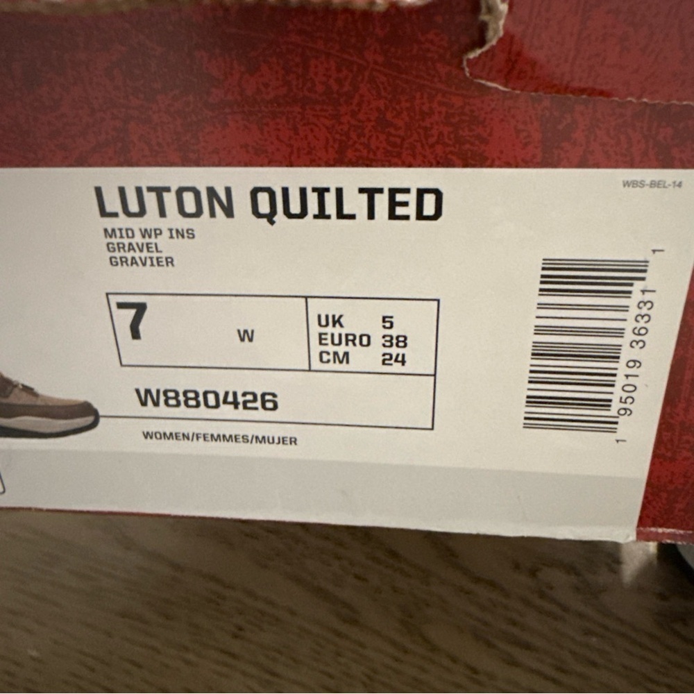 Wolverine Women's Luton Quilted Waterproof Insulated Mid Snow Boot, Gravel, 7 - Picture 6 of 7
